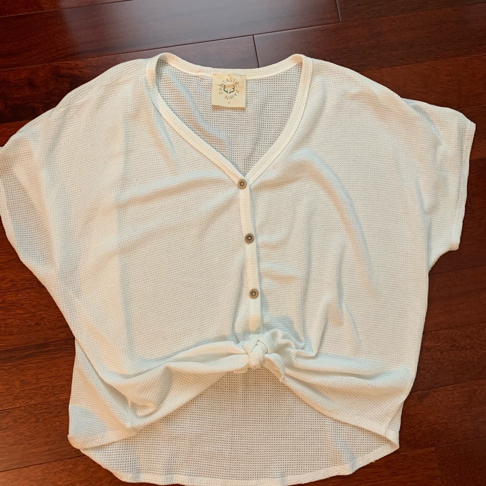 Boutique white top!